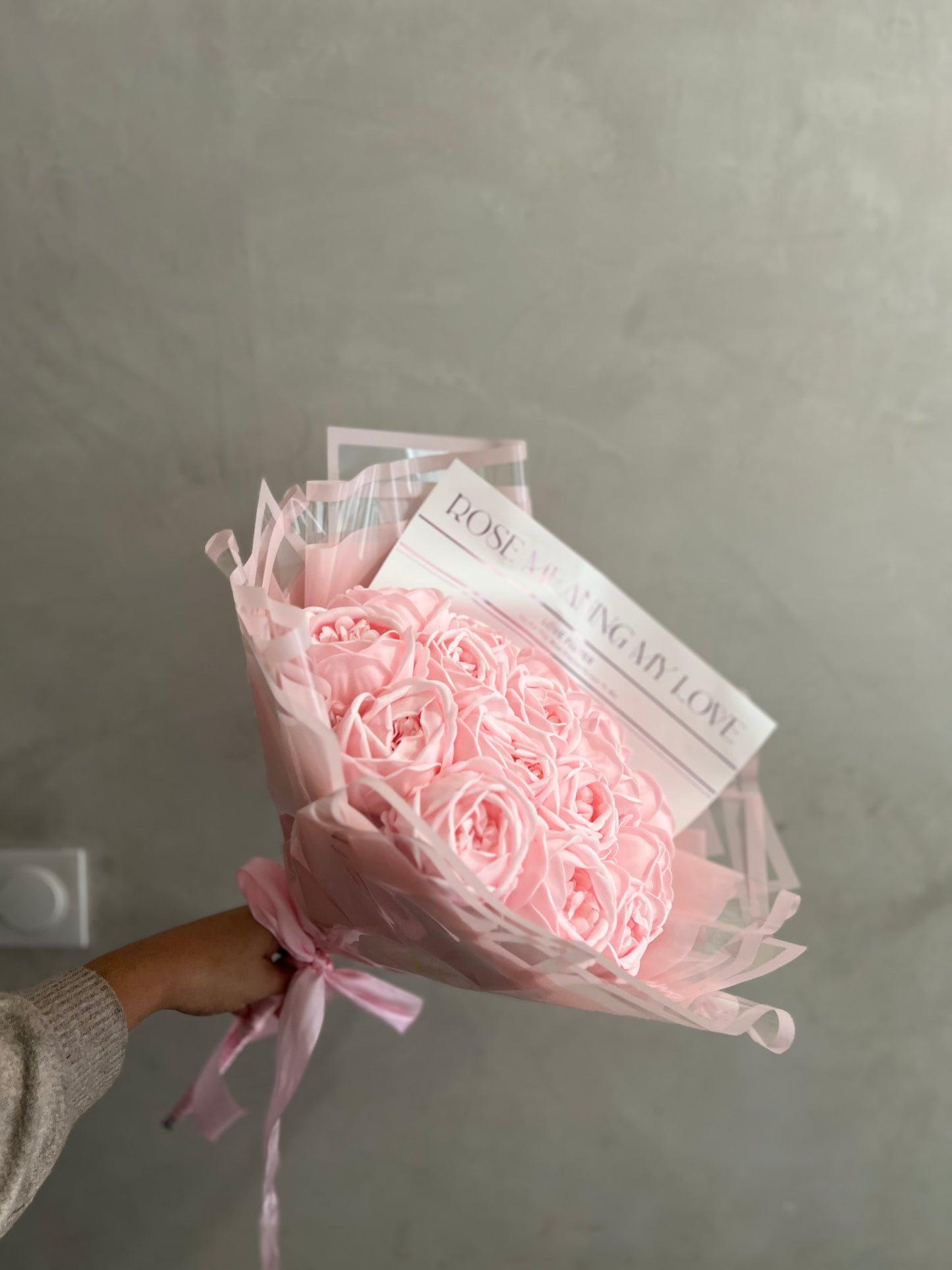 Bouquet de pivoines éternelles