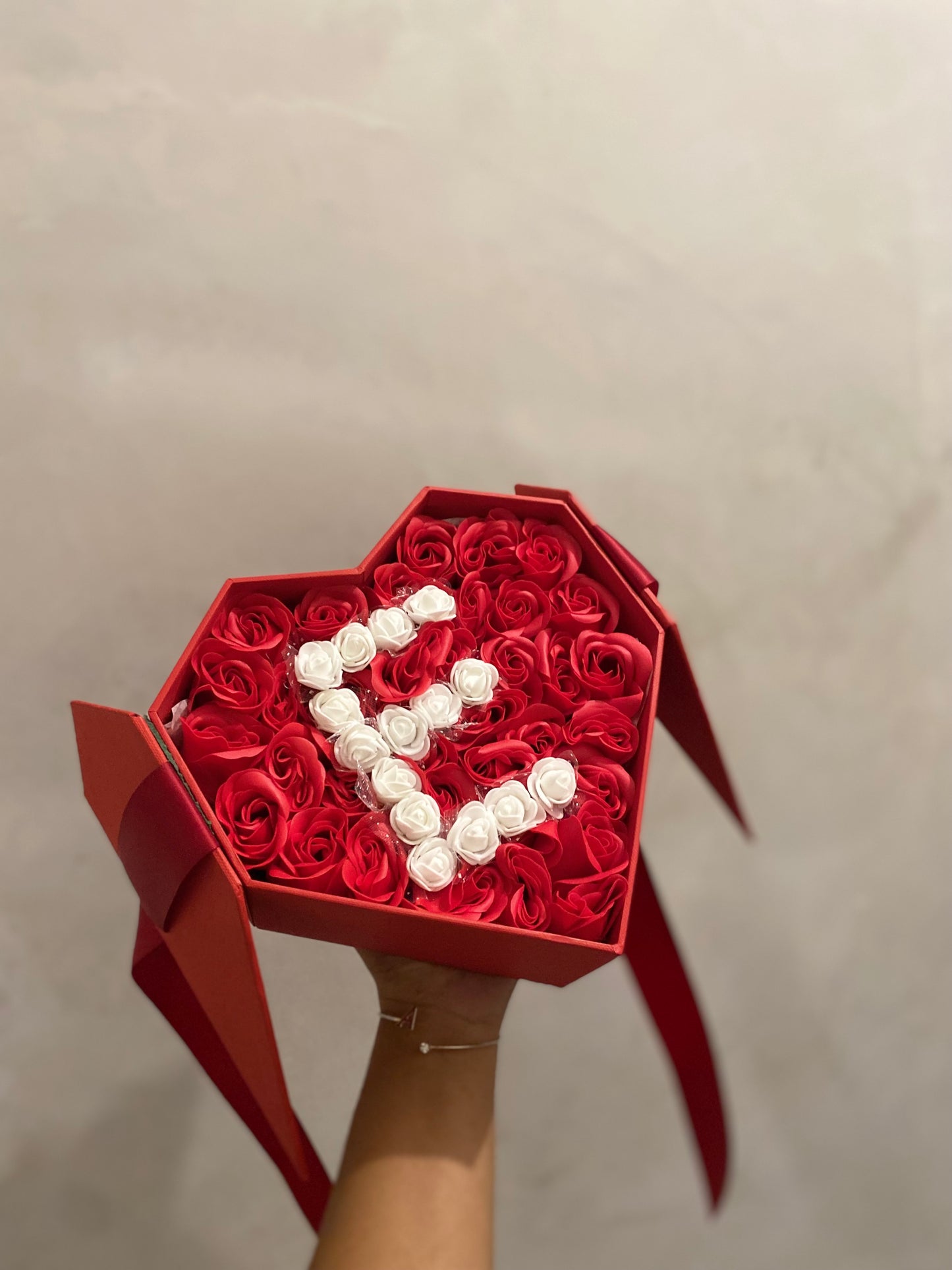 Coffret de rose éternelles personnaliser