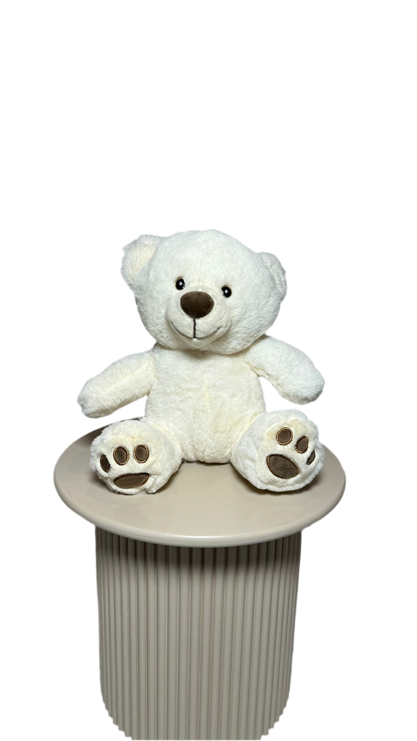Petite peluche ours blanc