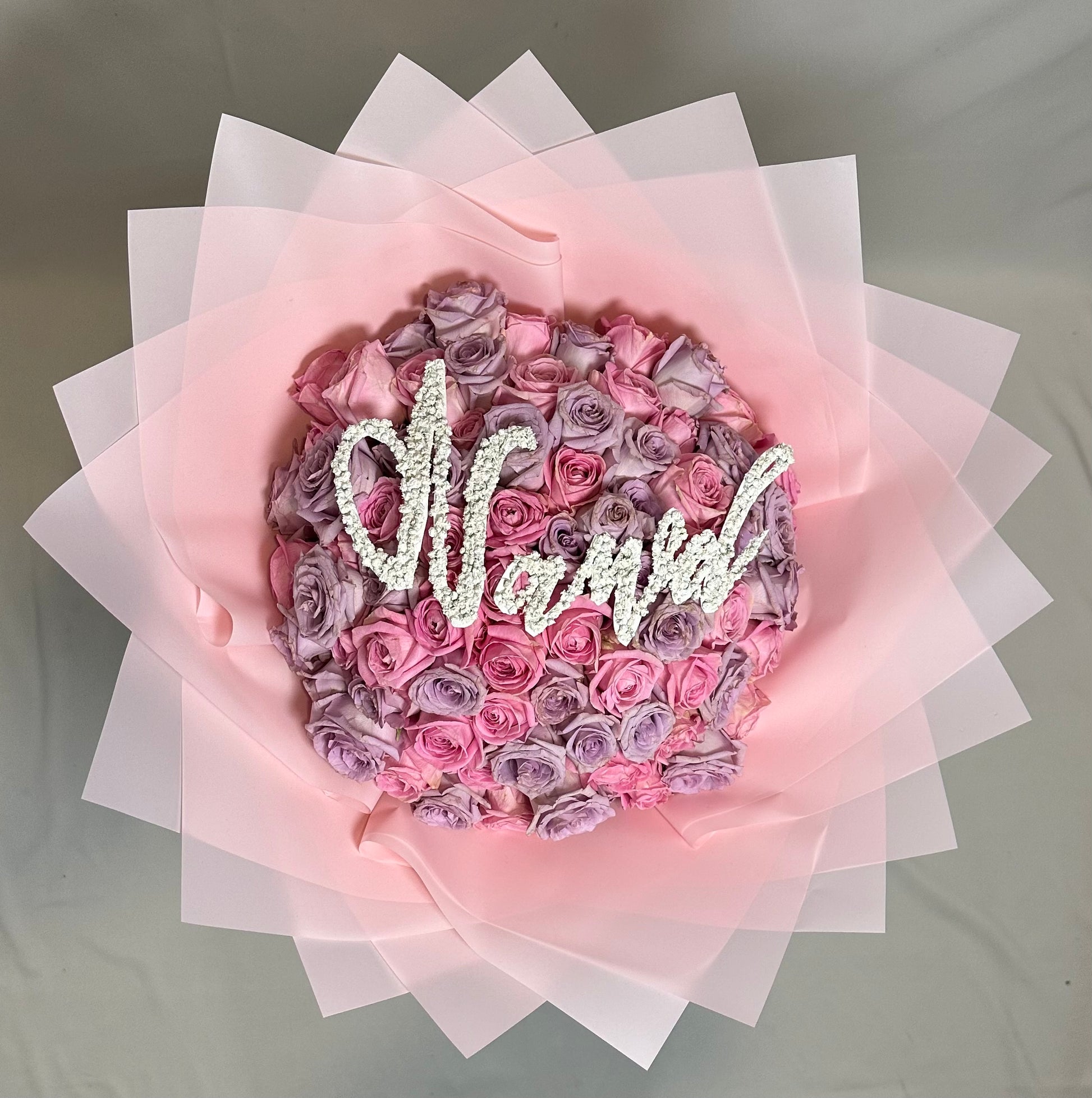 Bouquet à personnaliser couleur pastel
