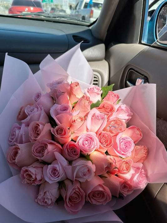 20 Roses Roses Claires d’Exception