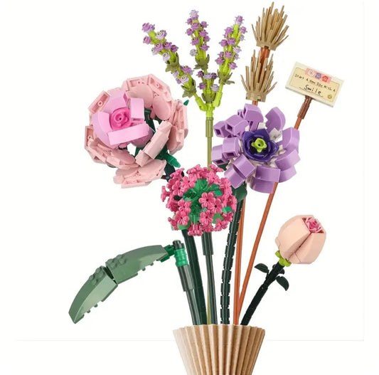 bouquet de fleurs LEGO